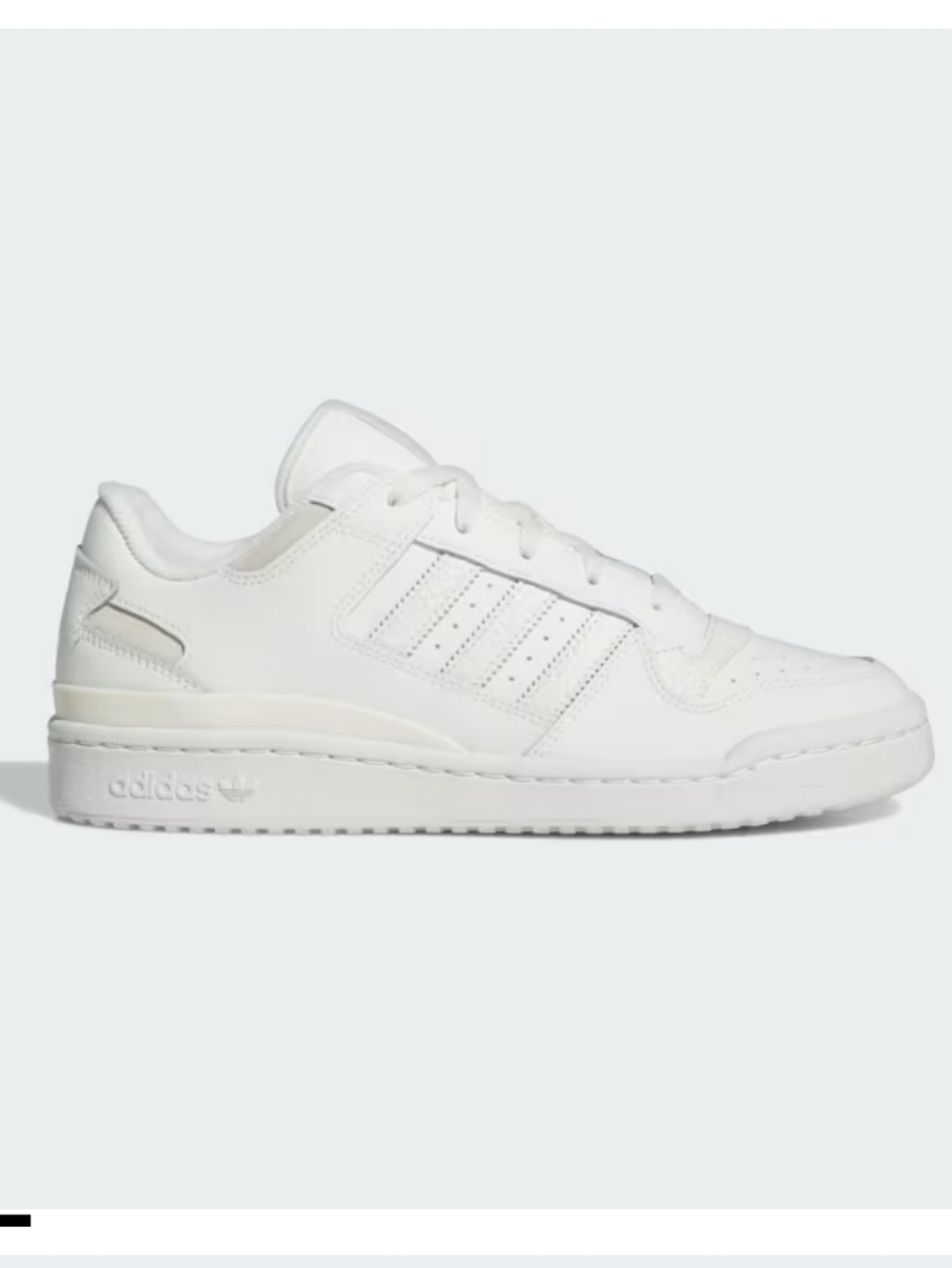 adidas Forum Low CL White  - Size 8.5